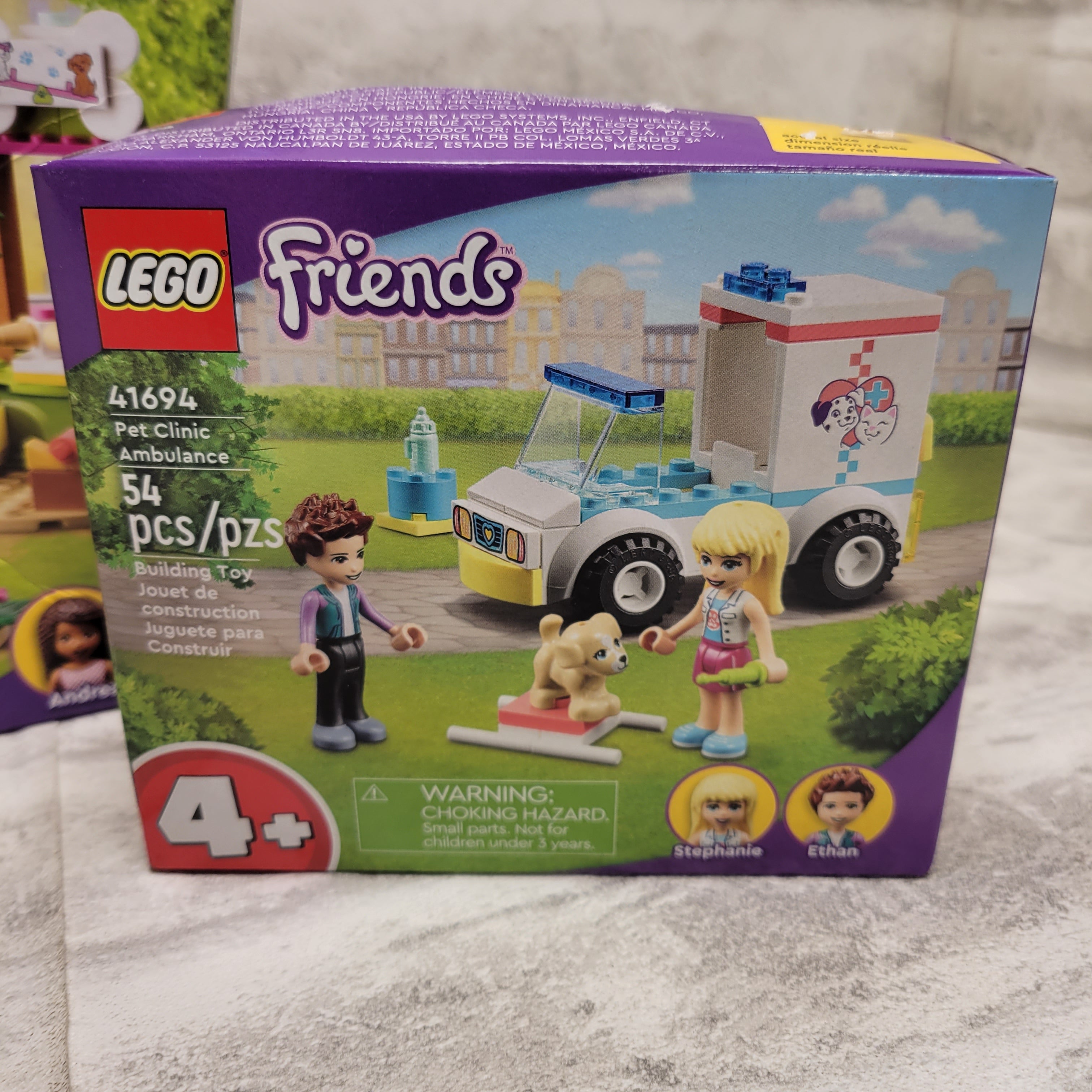 LEGO Friends Pet Playground 41698 & Pet Clinic Ambulance (7922185240814)